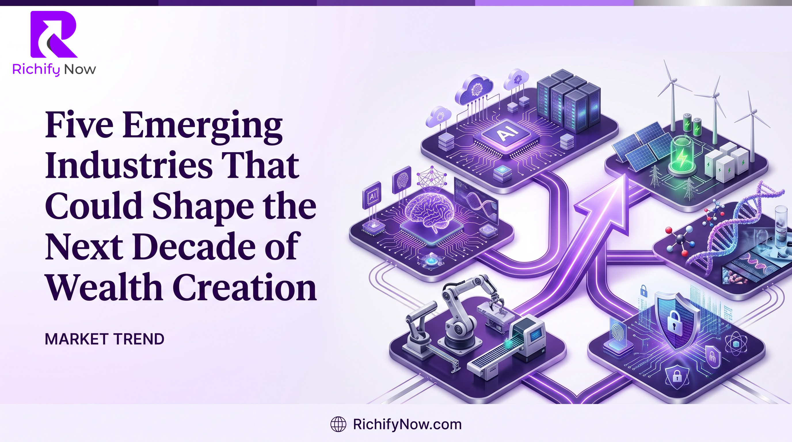 Five Emerging Industries That Could Shape the Next Decade of Wealth Creation