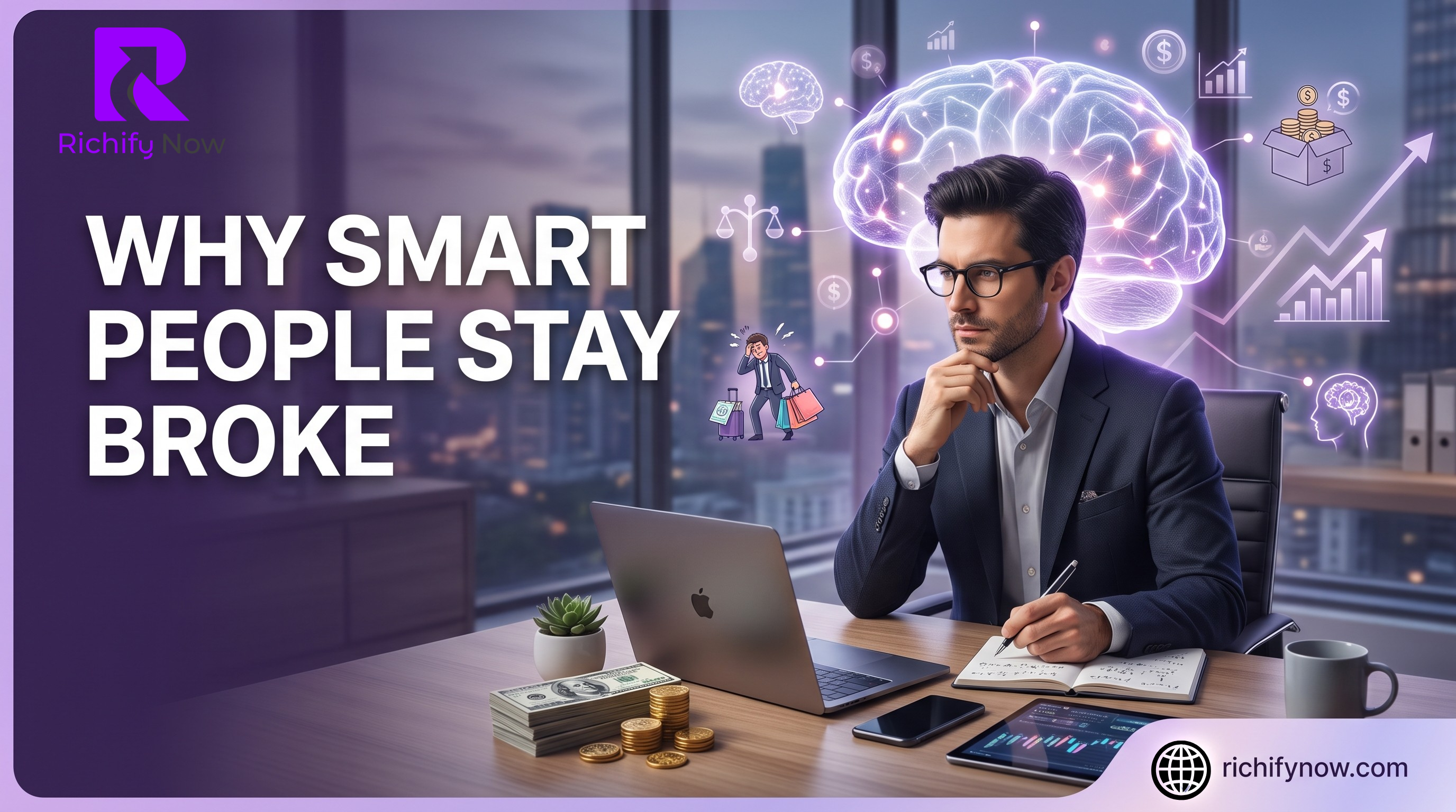 Why Smart People Stay Broke: The Hidden Psychology Behind Wealth Creation