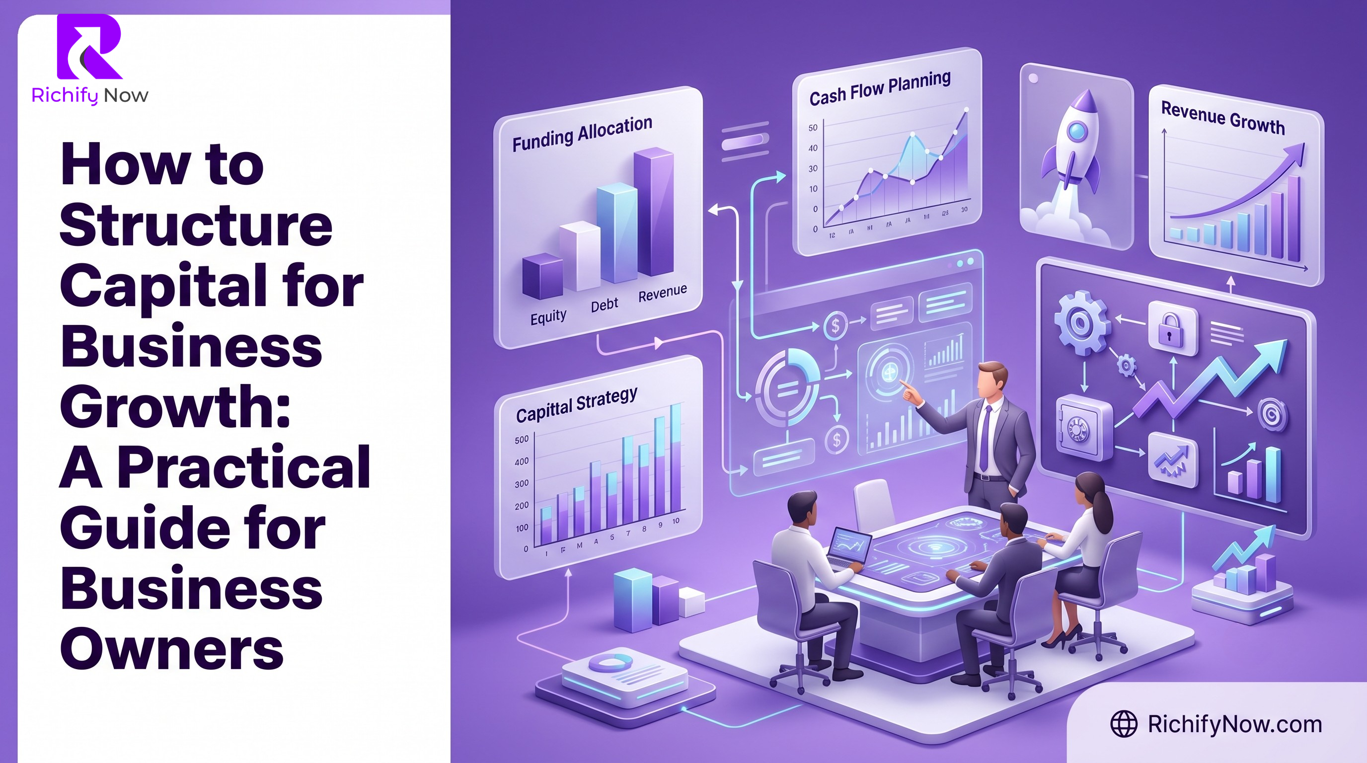 How to Structure Capital for Business Growth:  A Practical Guide for Business Owners