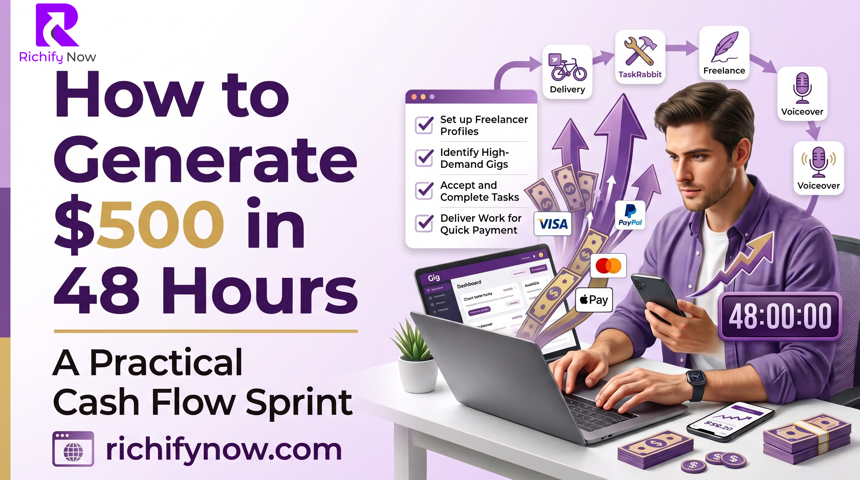 How to Generate $500 in 48 Hours: A Practical Cash Flow Sprint
