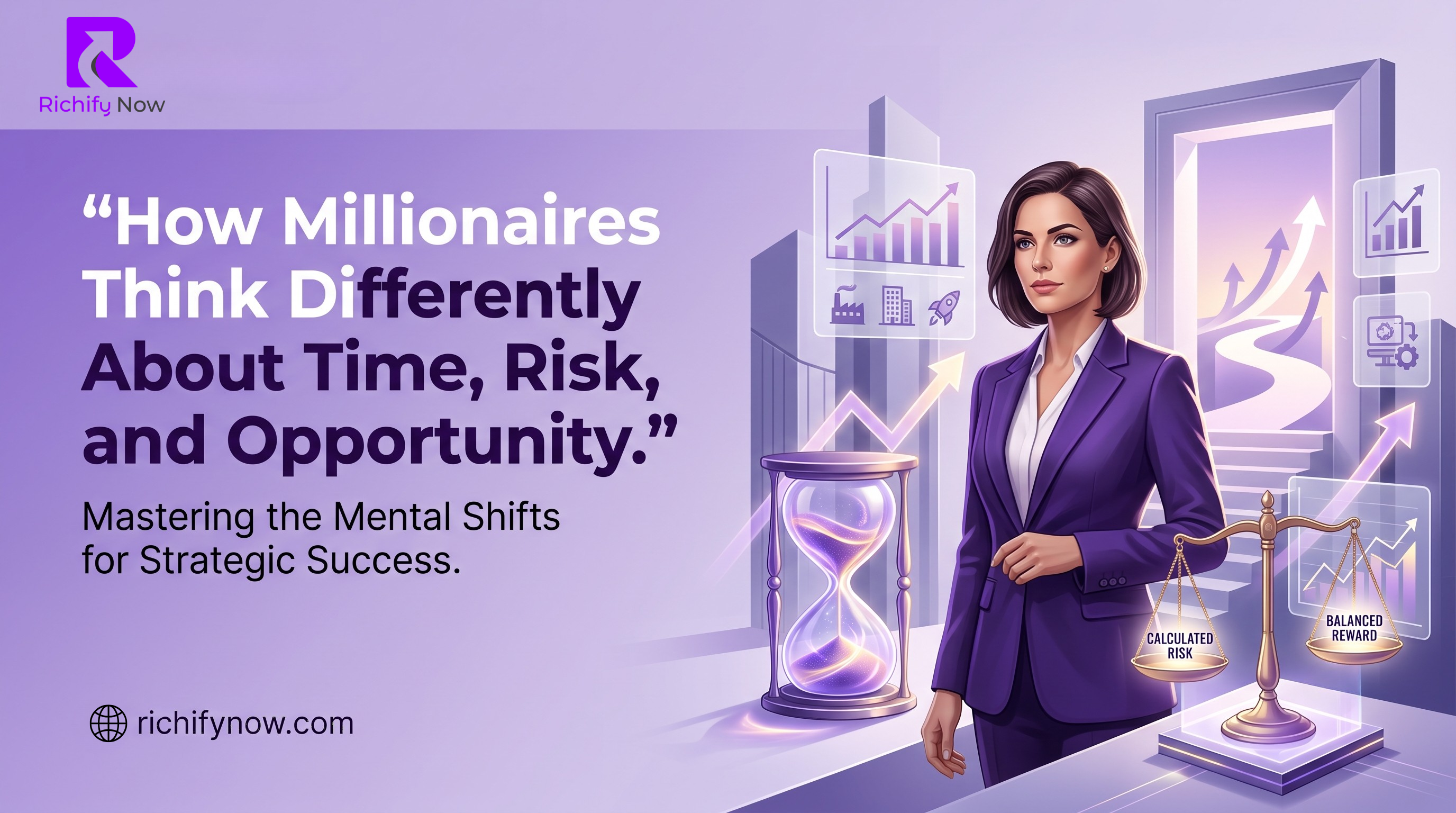 How Millionaires Think Differently About Time, Risk, and Opportunity
