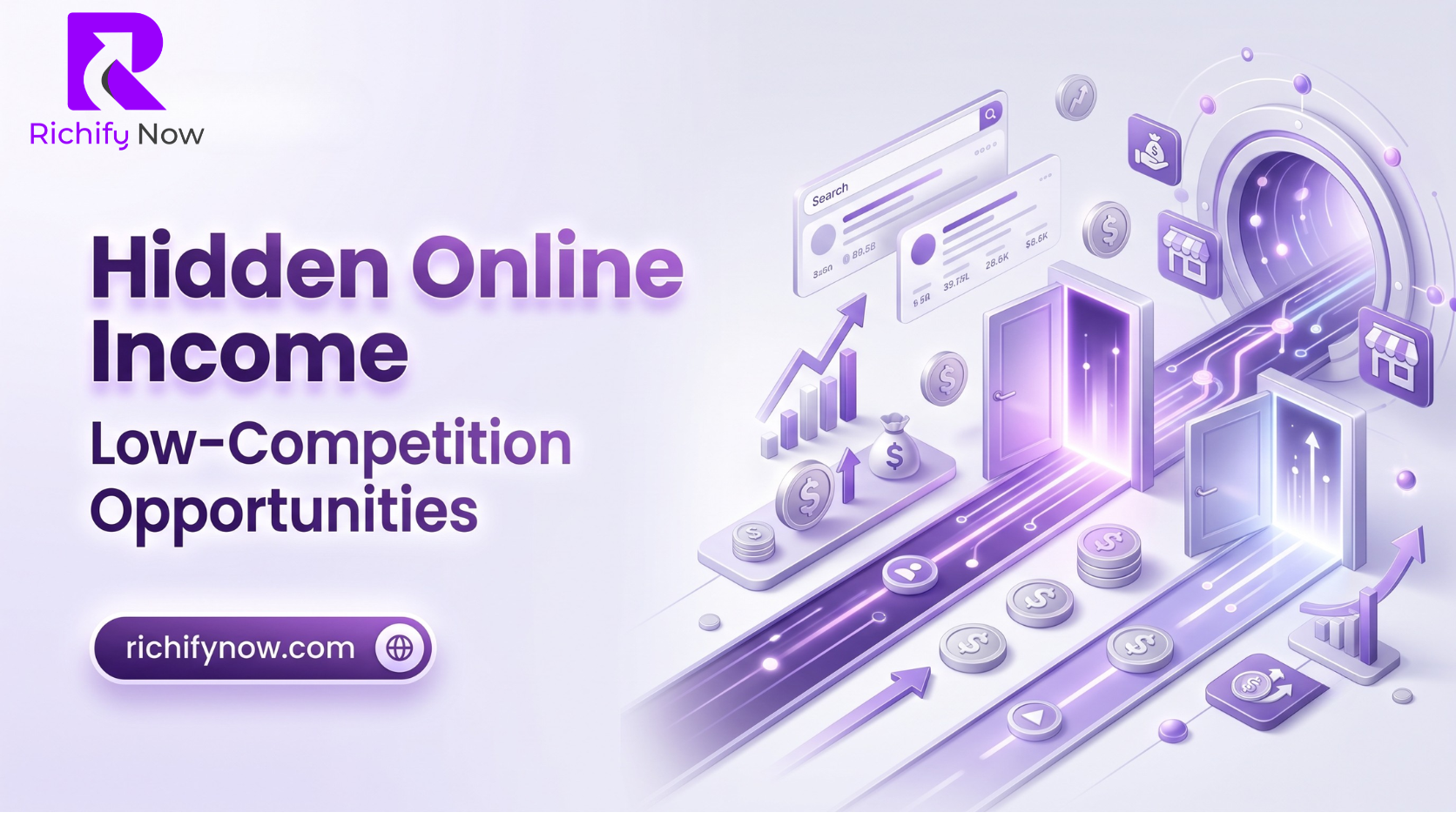 Hidden Online Income Channels: How to Find Low-Competition Digital Opportunities  
